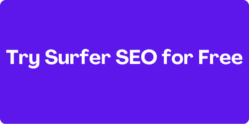 Surfer SEO Call to Action